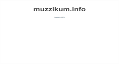 Desktop Screenshot of muzzikum.info